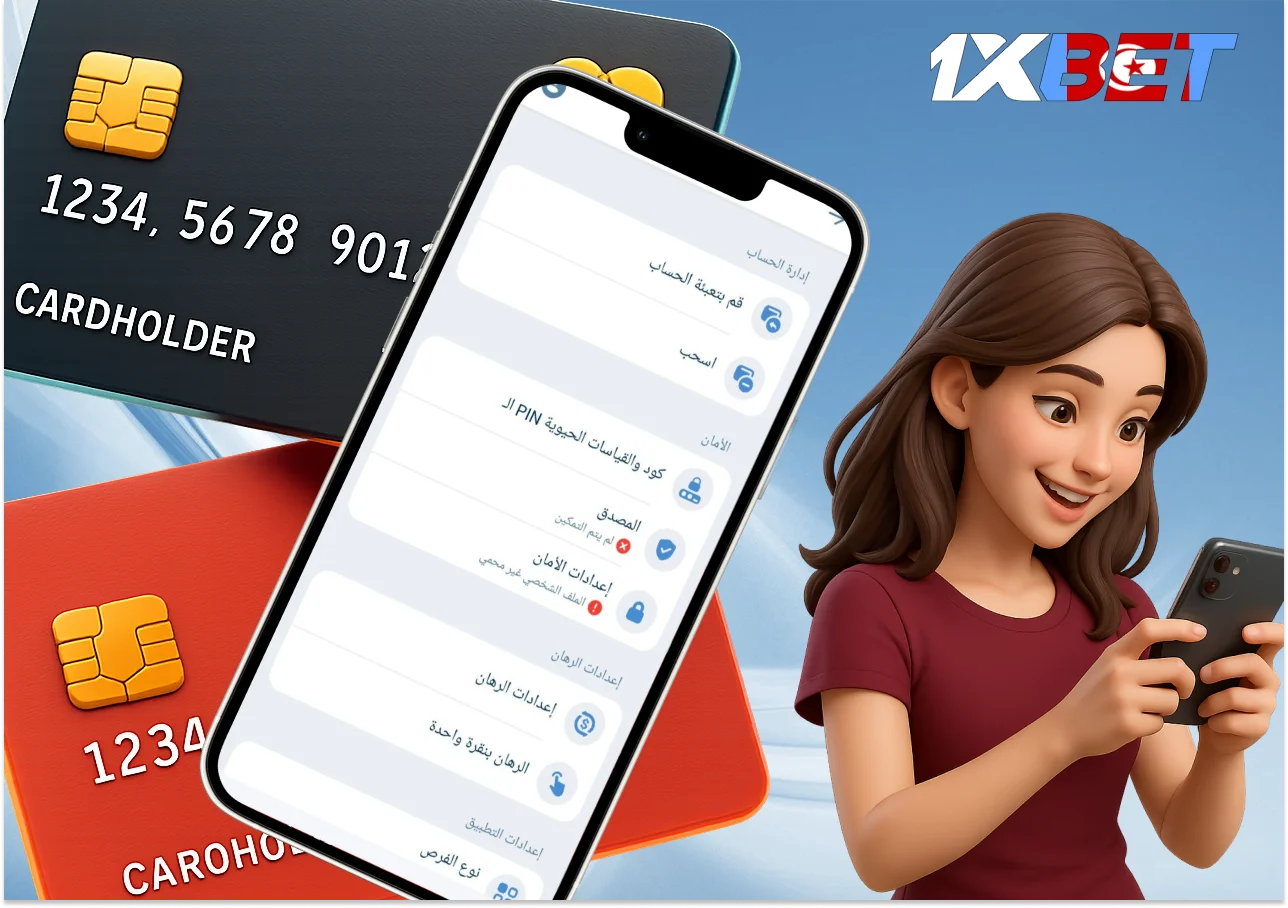 خيارات الإيداع والسحب عبر تطبيق 1xBet للجوال